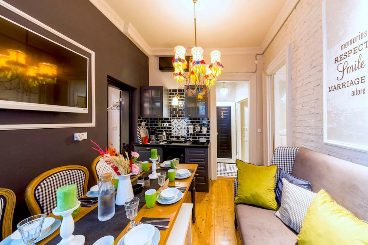 Galata Chic Delux Flats Apartment Istanbul Bagian luar foto