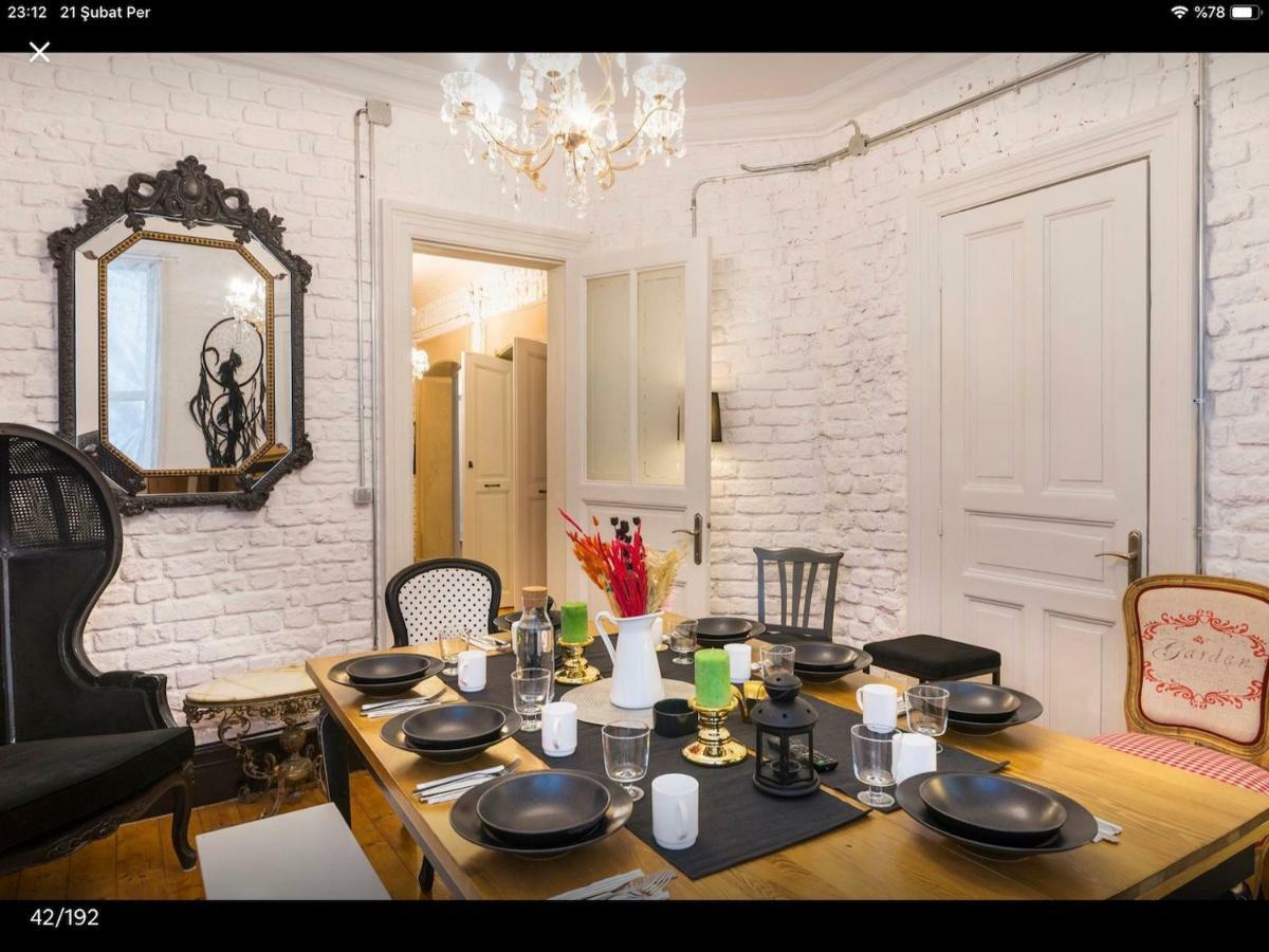 Galata Chic Delux Flats Apartment Istanbul Bagian luar foto